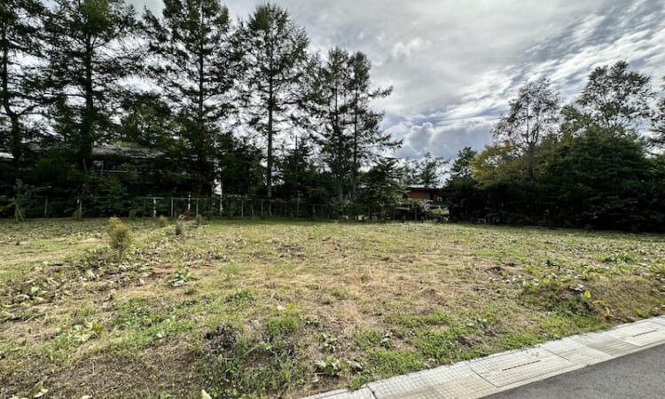 中軽井沢　土地